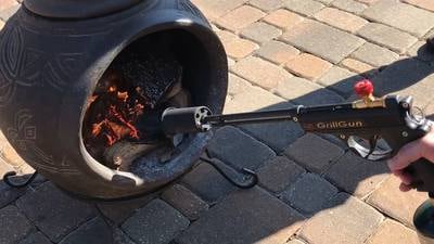 Start up your grill in seconds with this safe yet powerful grill gun