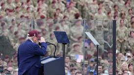 Trump says he will ‘liberate’ Los Angeles in speech to mark the 250th anniversary of the Army