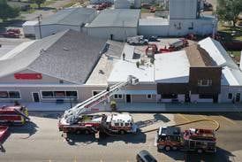  Photos: Firefighters rush to Grassers Heating and Plumbing Fire