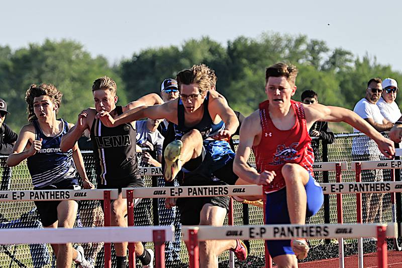Bureau Valley's Andrew Roth punched his ticket to the state tournament Wednesday in Erie at the IHSA sectional meet, finishing the 110 hurdles race in 3rd place with a time of 15.79