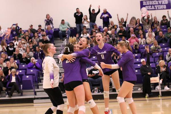 Photos: Rochelle volleyball vs. Ottawa