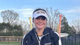 Freshman pitcher Skylee Ferrante plays stopper, Jacobs rallies to beat Dundee-Crown