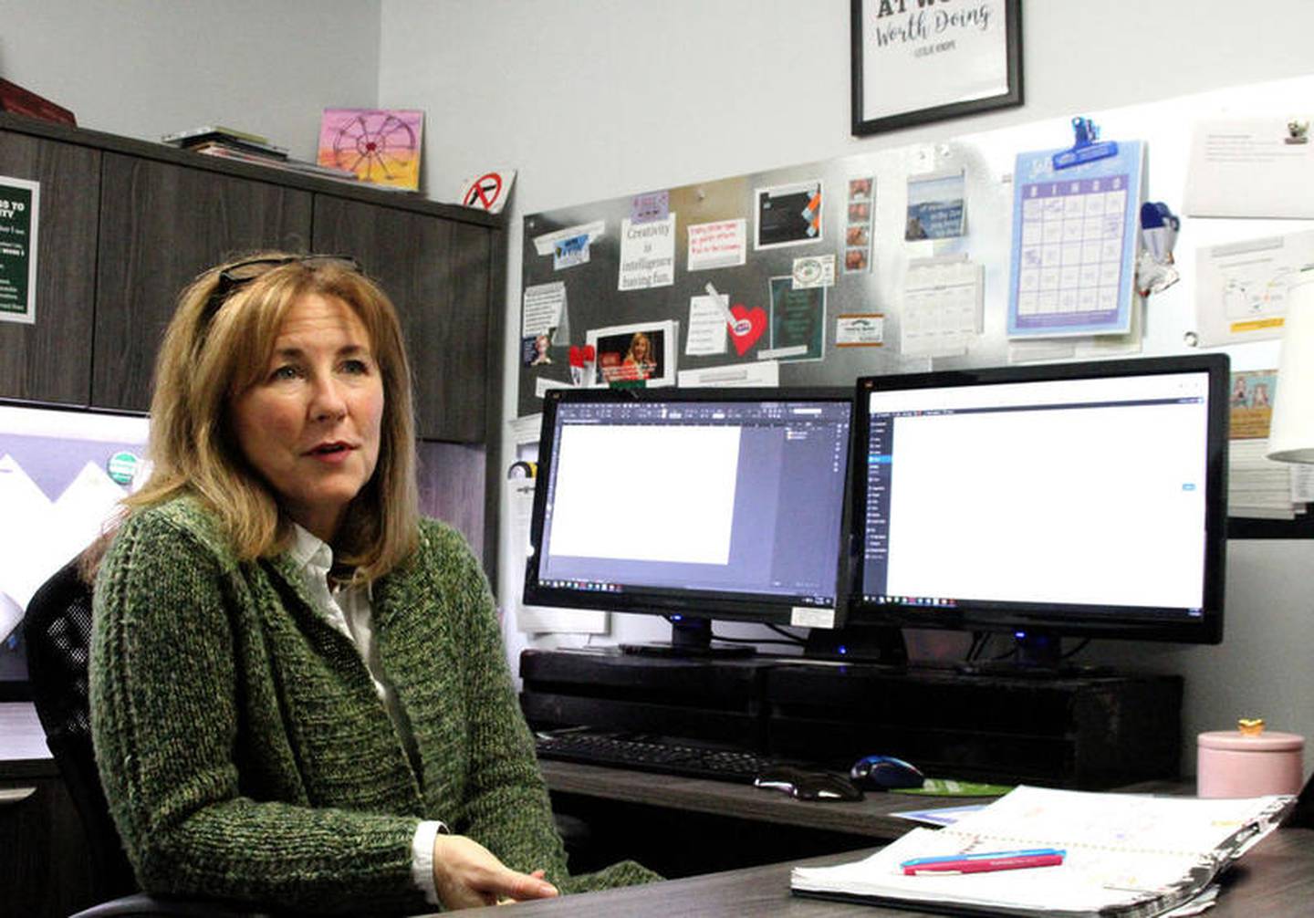 "The park district belongs to the people in this area. We never make a decision that's not something that is driven by a community request," Oswegoland Park District Superintendent of Events and Cultural Arts Kristi Vest said of the future steps for the district.