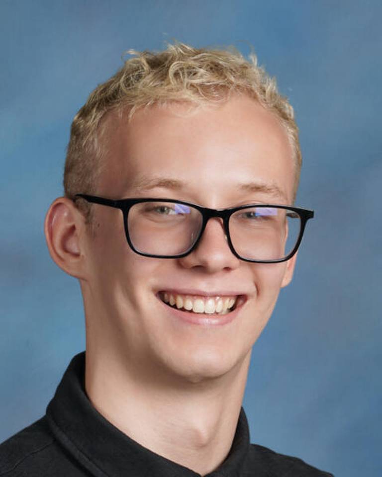 Joliet West High School senior Ryan Bates was named 2023 Mr. Alpha Omega at senior awards on May 10.