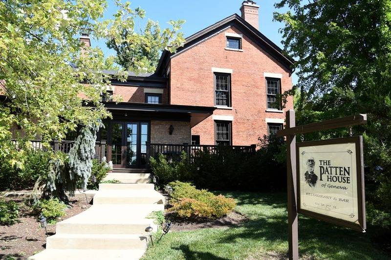 Nancy Luyten and her family converted the 1857 home at 124 S. Second St. in 2013. The restaurant was named after George Patten, a lumberyard operator in Geneva in the 1850s who had lived there with his family. (Rick West- Daily Herald Media Group)