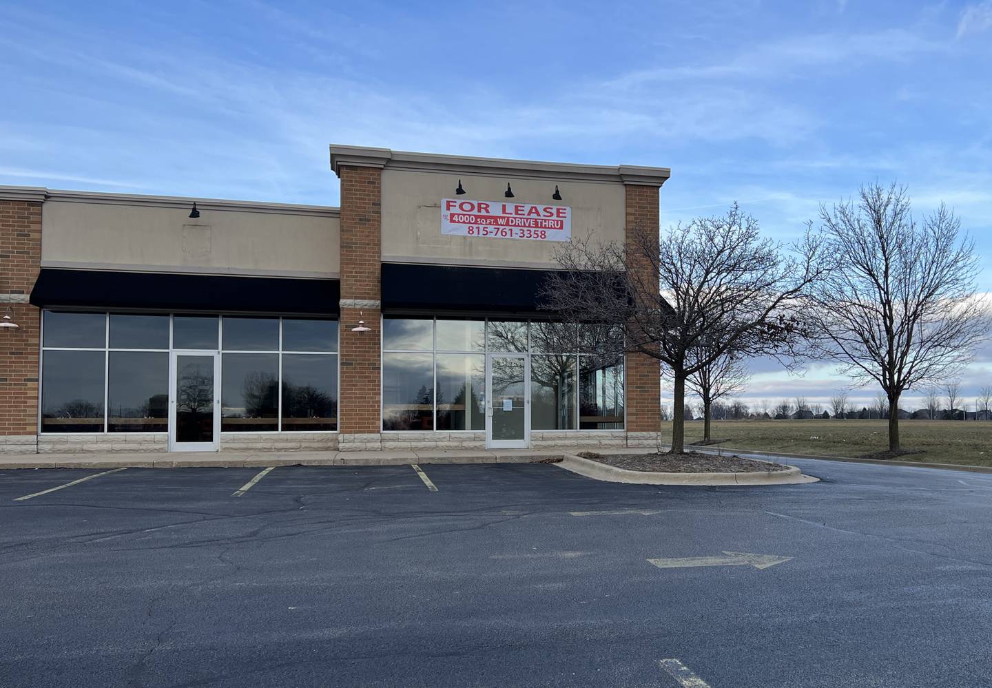 A sign on the door of the former Eggsclusive Cafe in Sycamore on Jan. 4, 2024, said the location is closed, and thanked the community for 16 years of patronage.