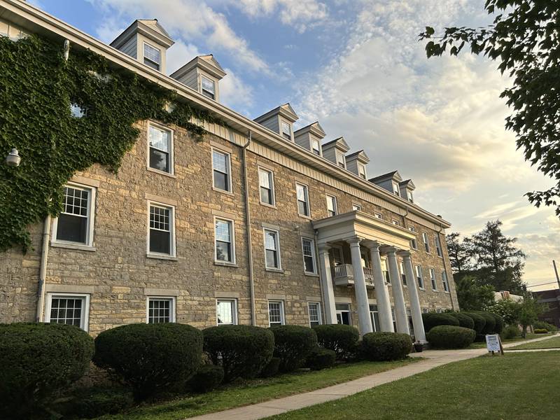Old Sandstone is one one of the buildings located on Mt. Morris' historic campus. It also was the headquarters for the Watt Publishing Company before the company moved to Rockford.