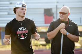 Bradley-Bourbonnais boys tackle, girls flag football fine tune over the summer