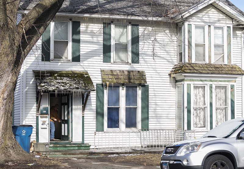 An early morning fire damaged a home Friday, Jan. 3, 2025, at 417 W. Second Street in Dixon. No one was injured in the blaze.