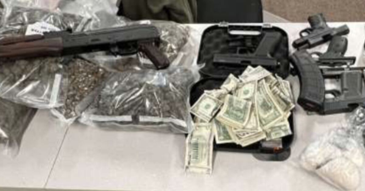 Big bust Joliet officers find drugs, guns at residence cops Shaw Local