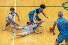  Photos: St. Bede boys basketball falls to Marquette on the hardwood