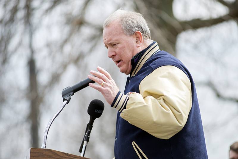 Developer Charlie Walsh talks Thursday, April, 28, 2022 about how exciting it is to work in a community that is so embracing.