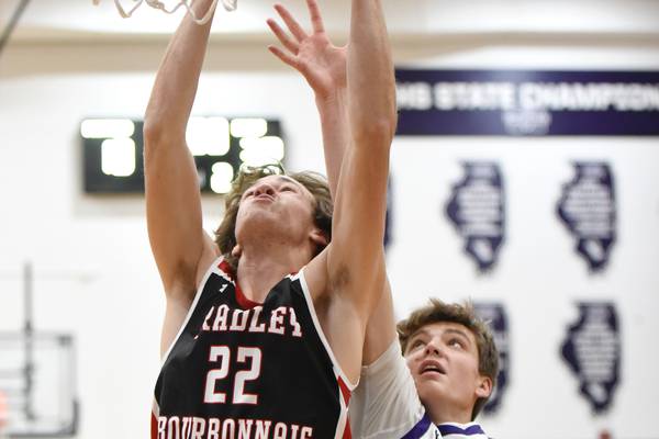 Photos: Bradley-Bourbonnais at Manteno boys basketball