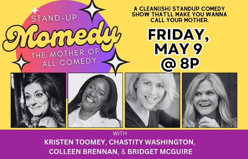The all-star cast of female comedians will perform at Raue Center for the Arts Friday, May 9.