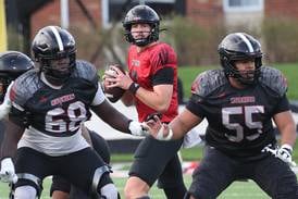 Photos: Northern Illinois University football continues spring practices