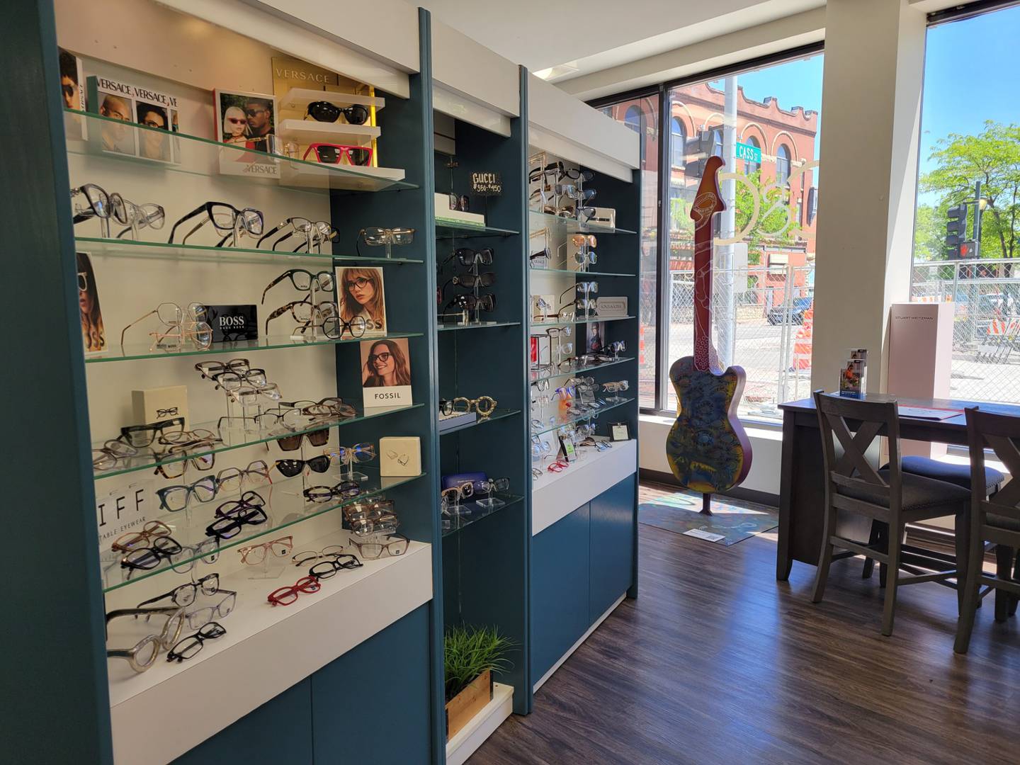 C&C Vision Gallery in Joliet offers bilingual staff, medical and refractive eye exams, diagnosis and treatment of dry eye syndrome, contact lens expertise and a wide variety of frames to fit a wide variety of budgets.
