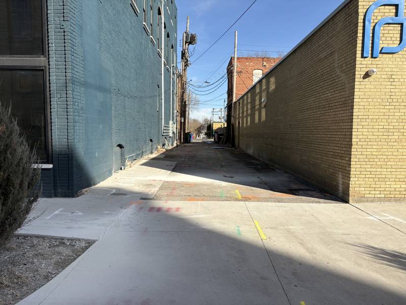 The west half of the alley in the 600 block of Court Street in Ottawa will be closed to all traffic starting at 6 a.m. Tuesday, Feb. 25.