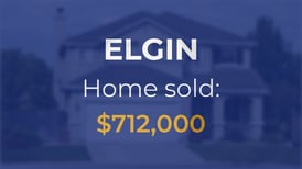 Elgin: Single-family home sells for $712,000