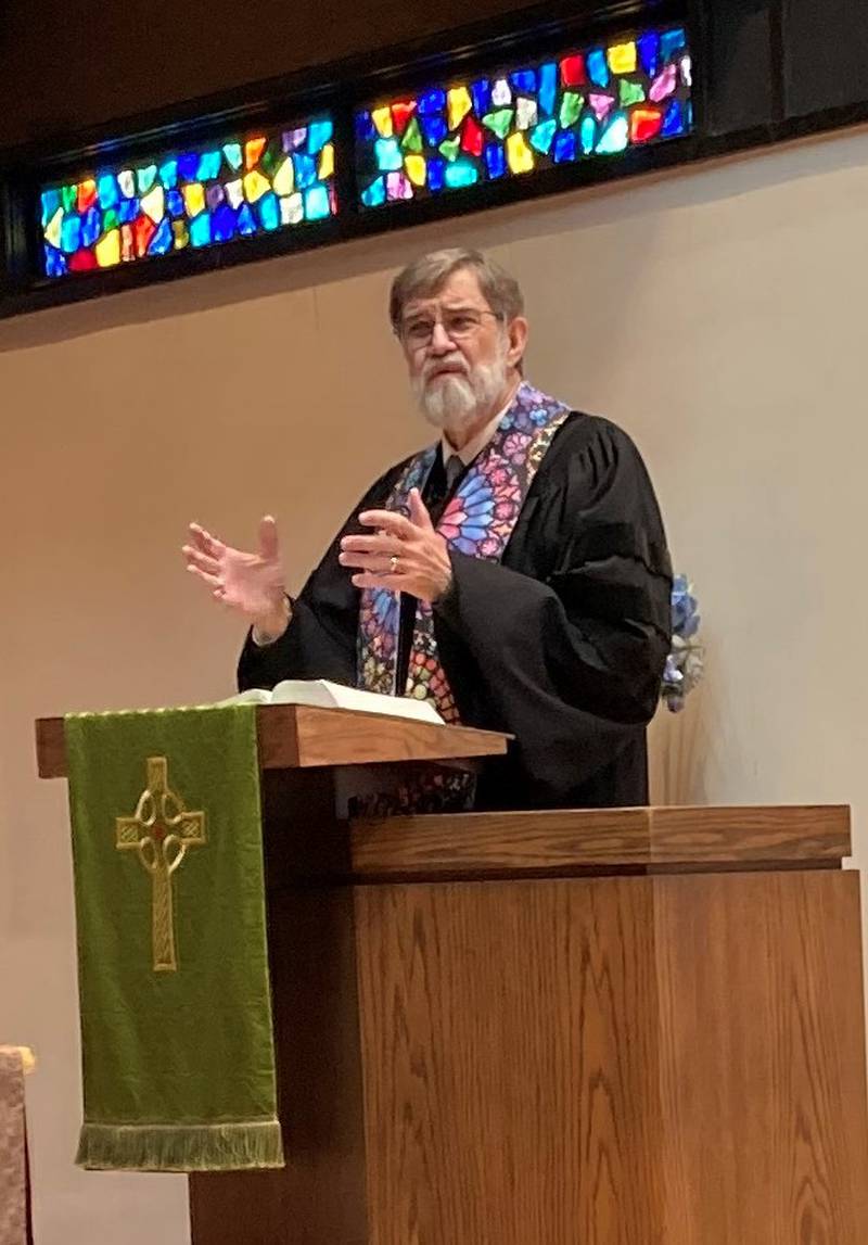 The Reverend Blake Richter recently returned to Westminster Presbyterian Church of DeKalb from a three-month sabbatical leave.