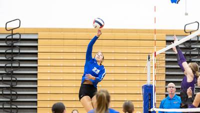Haley Burgdorf’s 17 kills leads St. Charles North to straight sets victory over Downers Grove North