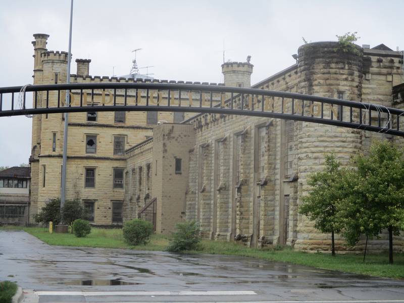 Joliet police said they dispersed up to 50 vehicles from the parking lot at the Old Joliet Prison on Friday night after getting a report of loud music and squealing tires. Sept. 17, 2023.