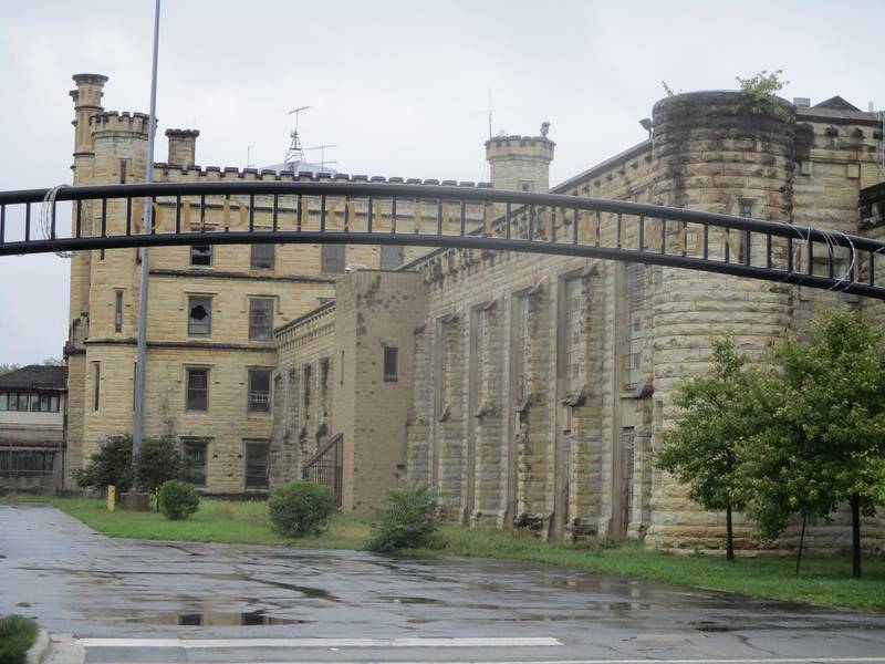 Joliet police said they dispersed up to 50 vehicles from the parking lot at the Old Joliet Prison on Friday night after getting a report of loud music and squealing tires. Sept. 17, 2023.
