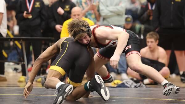Yorkville senior Jack Ferguson is the Record Newspapers Wrestler of the Year