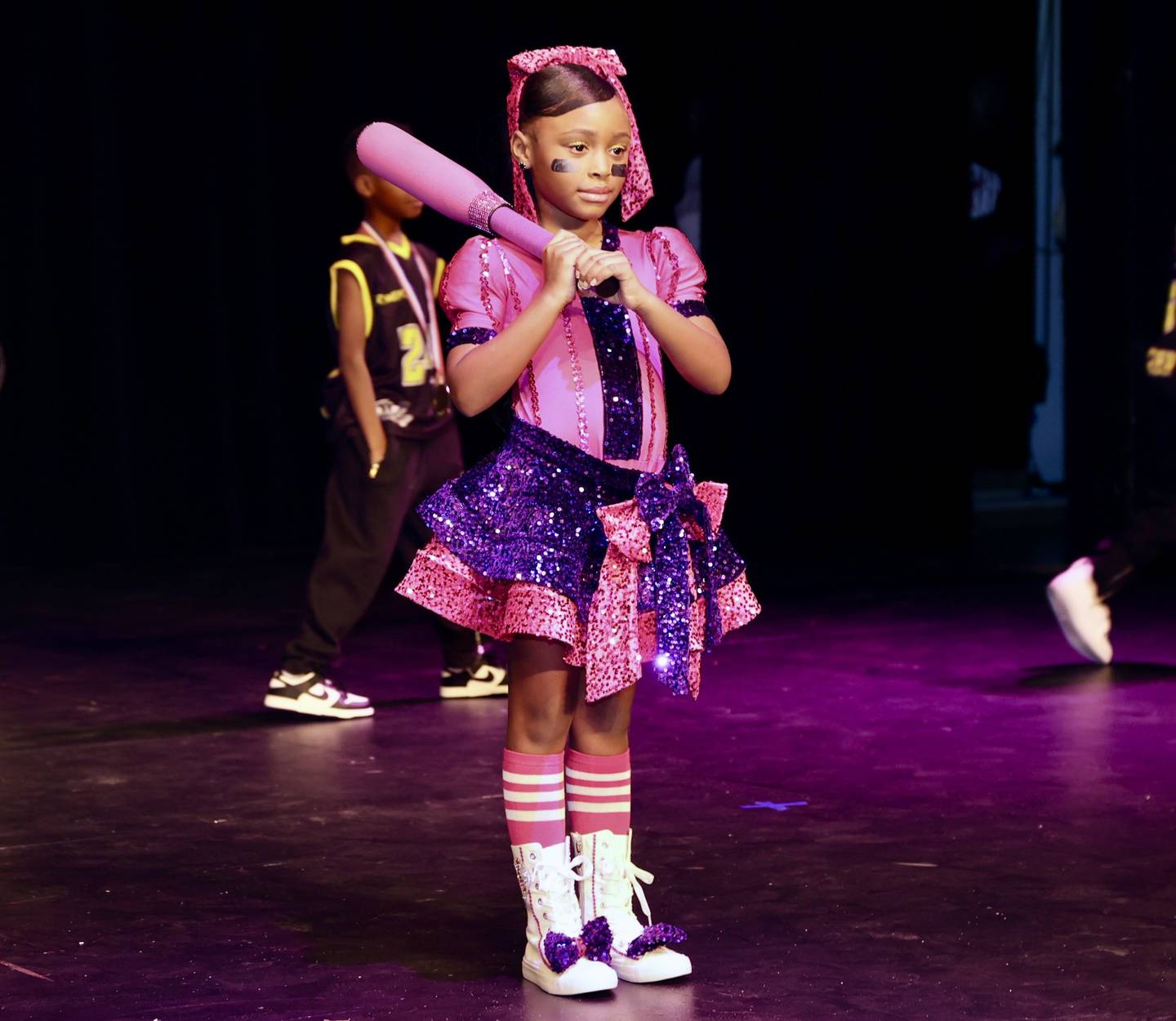 A’maree Dixon, 6, of Crest Hill, won the Little Miss Black Joliet pageant on Dec. 21, 2024, at Joliet Junior College. She also won in the athletic wear category. The Little Miss Black Joliet pageant initially ran from 1983 to 2008 and was revived in 2023.