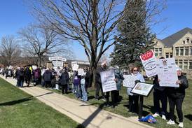 ‘Democracy’ is at stake, protesters say as they turn out for No Kings rallies across Will County