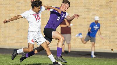 Photos: Oregon travels to Dixon for boys soccer