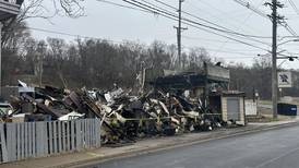 Photos: Aftermath of the former Peru tavern fire, building is a total loss
