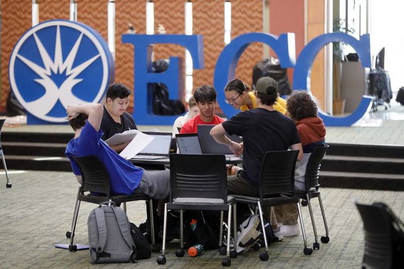 Elgin Community College was among nine community colleges in Illinois that saw double-digit percentage gains in student enrollment this fall. Overall, the state saw a 1.5% increase in community college enrollment.