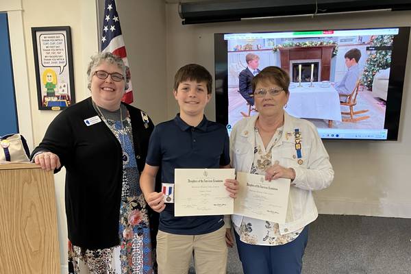 Chadwick wins Rochelle DAR video contest