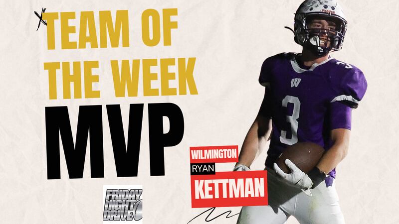 Wilmington running back Ryan Kettman is the Friday Night Drive Team of the Week MVP for Round 1 of the IHSA playoffs
