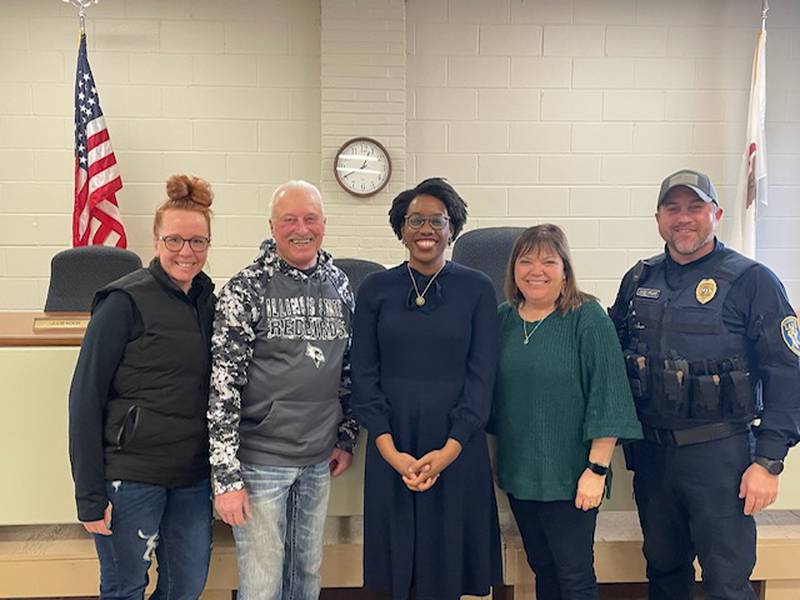 Rep. Lauren Underwood pays a visit to the Village of Ladd Shaw Local