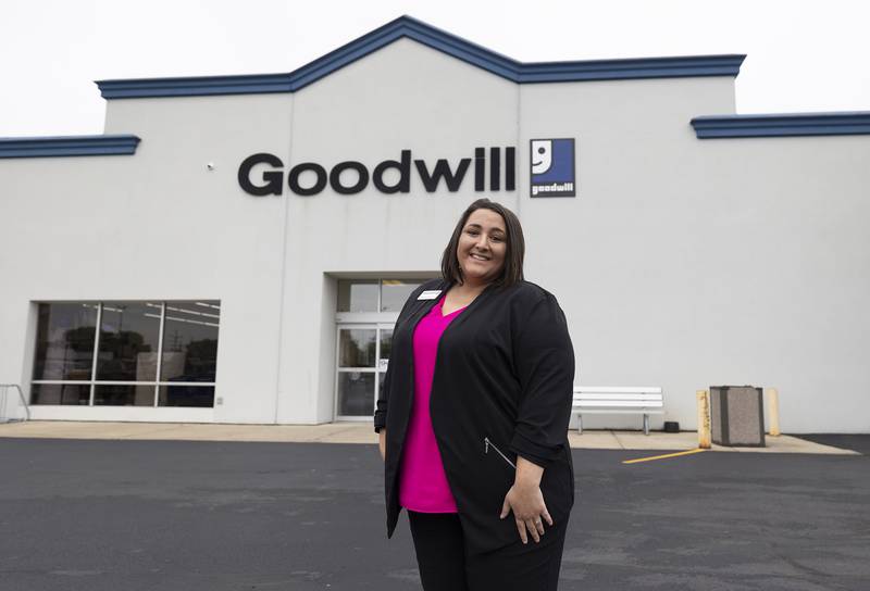 Goodwill Veterans Employment Readiness Specialist Elisabeth Henson of Sterling works with vets to held them find the resources they need from employment to financial aid to training.