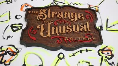 Joliet gallery opens new ‘satirical’ cartoon collage exhibit