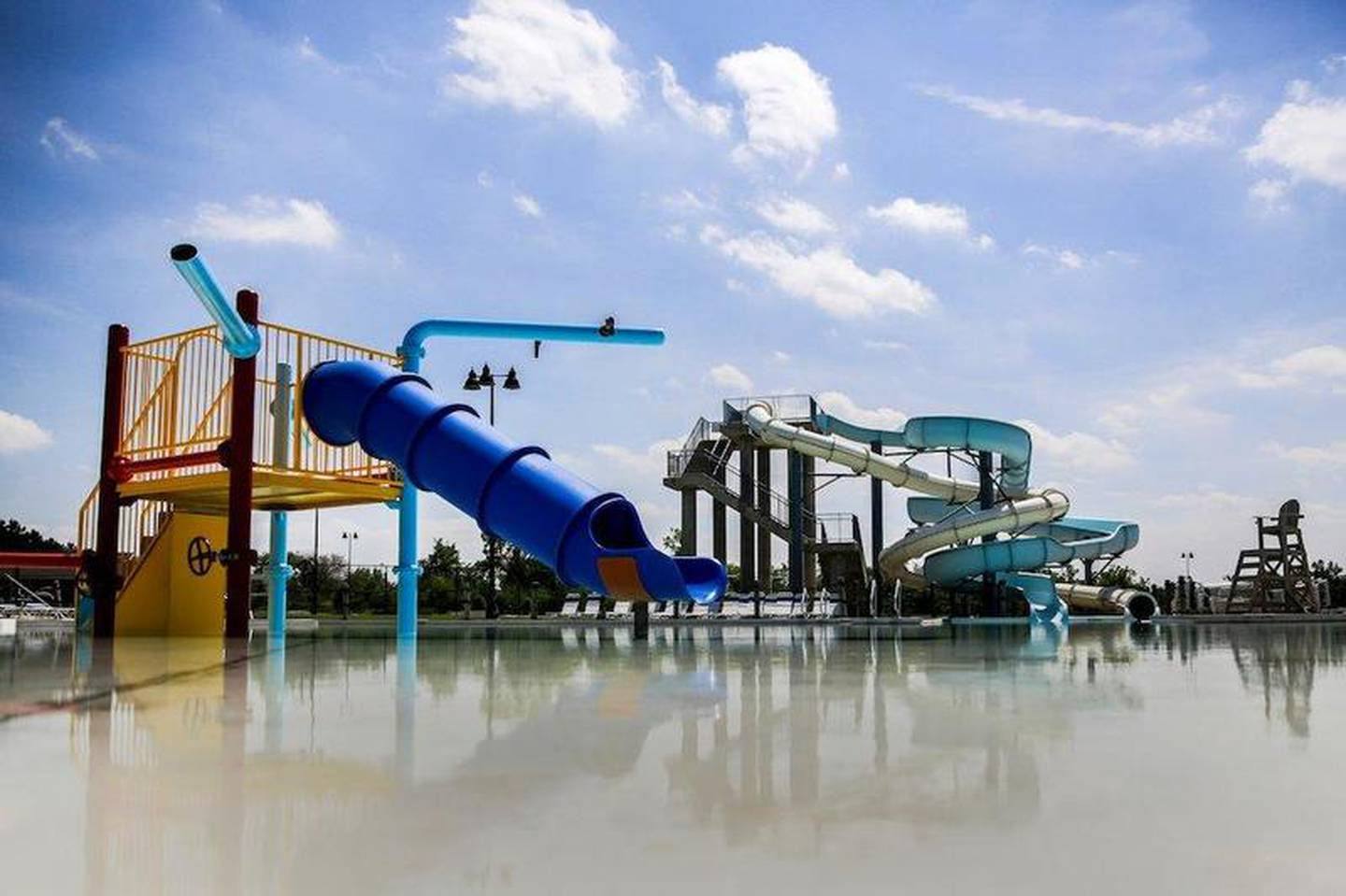 Splash Station Waterpark in Joliet as it looked in May 2014.