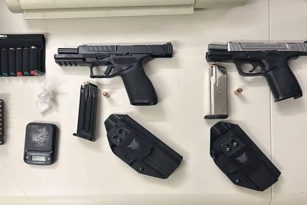 Illegal drugs, guns seized in separate house searches; 2 charged with multiple felonies, Aurora police say 