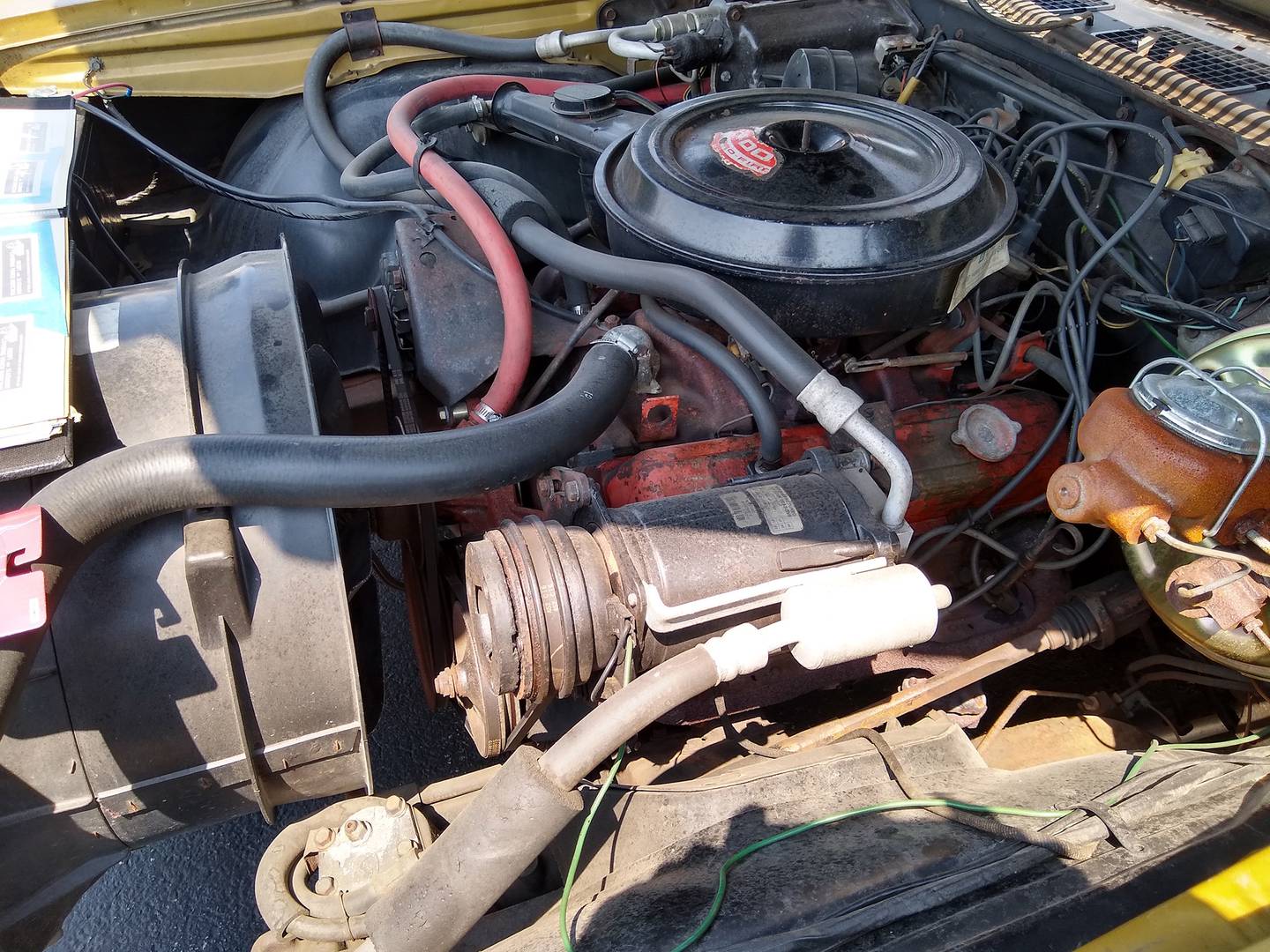 Photos by Rudy Host, Jr. - 1970 Chevy Monte Carlo Engine