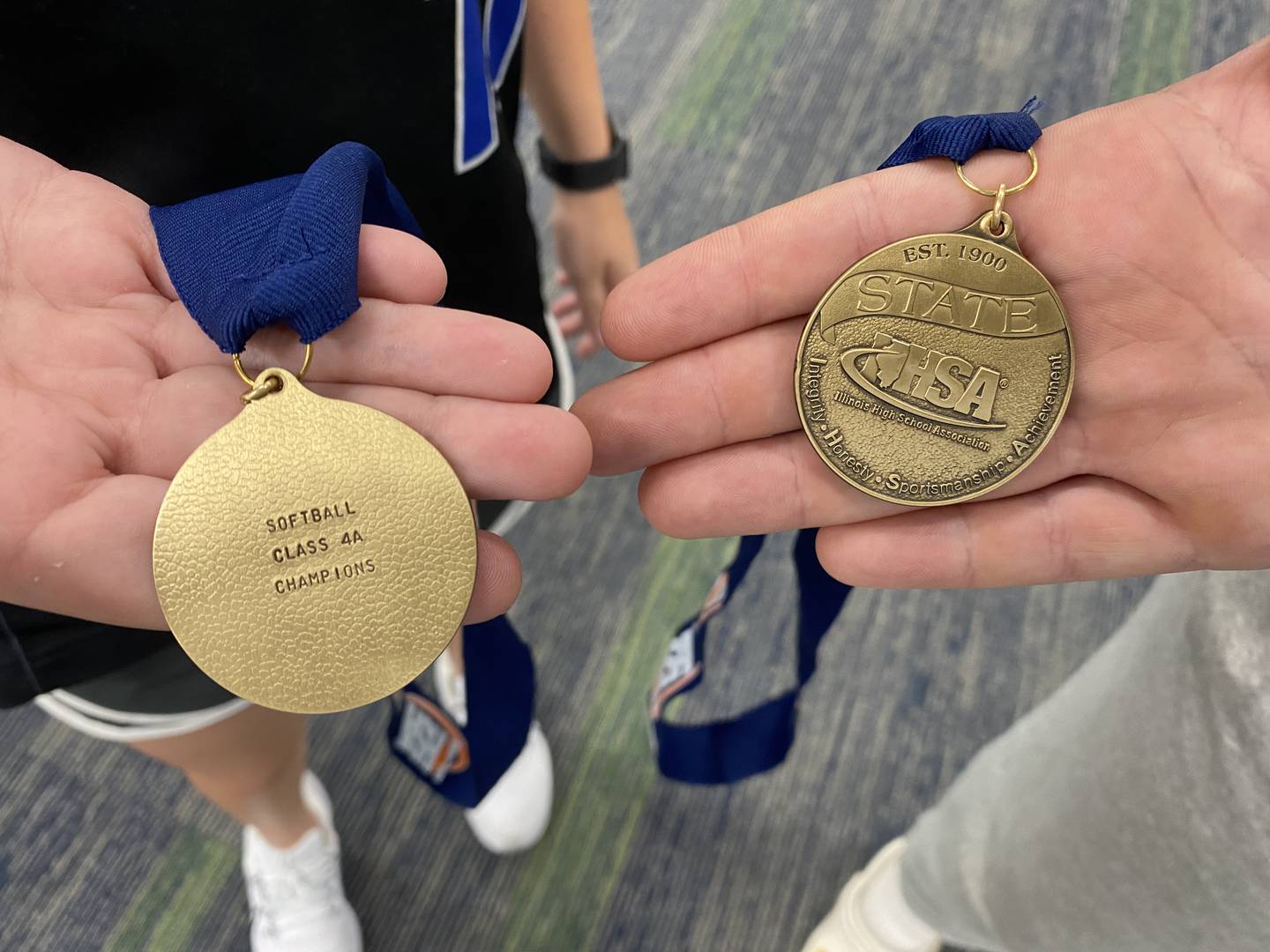The St. Charles North softball team on Saturday won its first state title.