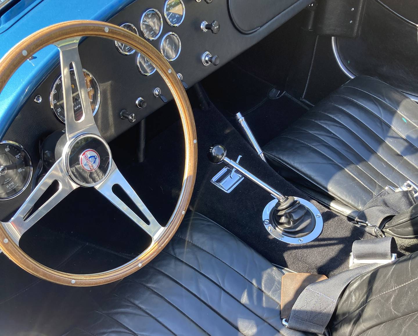 Photos by Steve Rubens - 1966 Shelby AC Cobra Interior