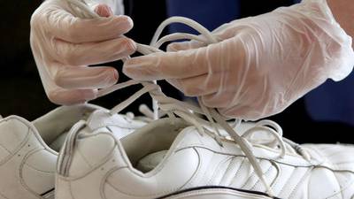 Sycamore Lions Club collecting sneakers for recycling