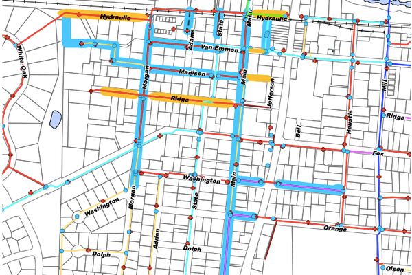 Several Yorkville roads closed as crews replace water mains and resurface roads