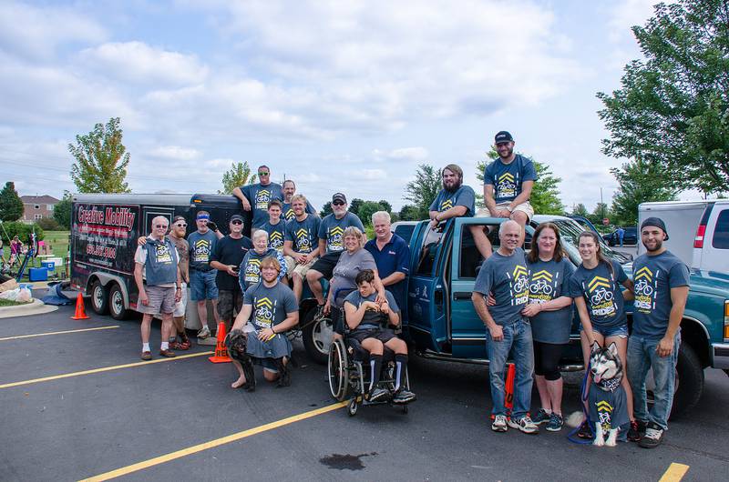 The Bike Rack family and crew.