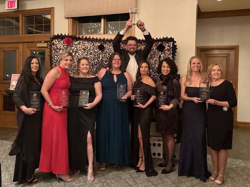 The Algonquin-Lake in the Hills Chamber of Commerce recognized over half a dozen businesses Saturday, Jan. 25, 2025 in Lake in the Hills.