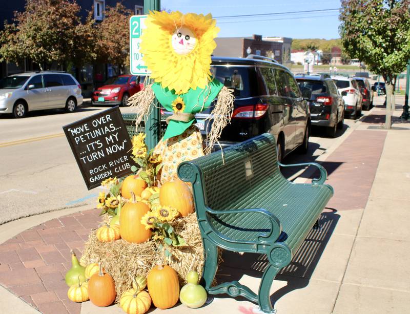 Discover Dixon selected Rock River Garden Club's Move Over Petunias, it's Sunflower Season as one of the top three scarecrows in Dixon. The others were Lincoln Avenue Open Sesame from Dreaming Tree Preschool and Rock River Garden Club's Move Over Petunias, it's Sunflower Season.