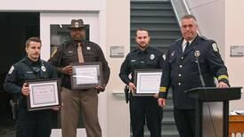 Three law enforcement officers honored for ‘life saving’ efforts