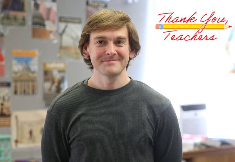 Dominic Giabozzi poses for a photo on Tuesday, March 12, 2025 at Trinity Catholic Academy.