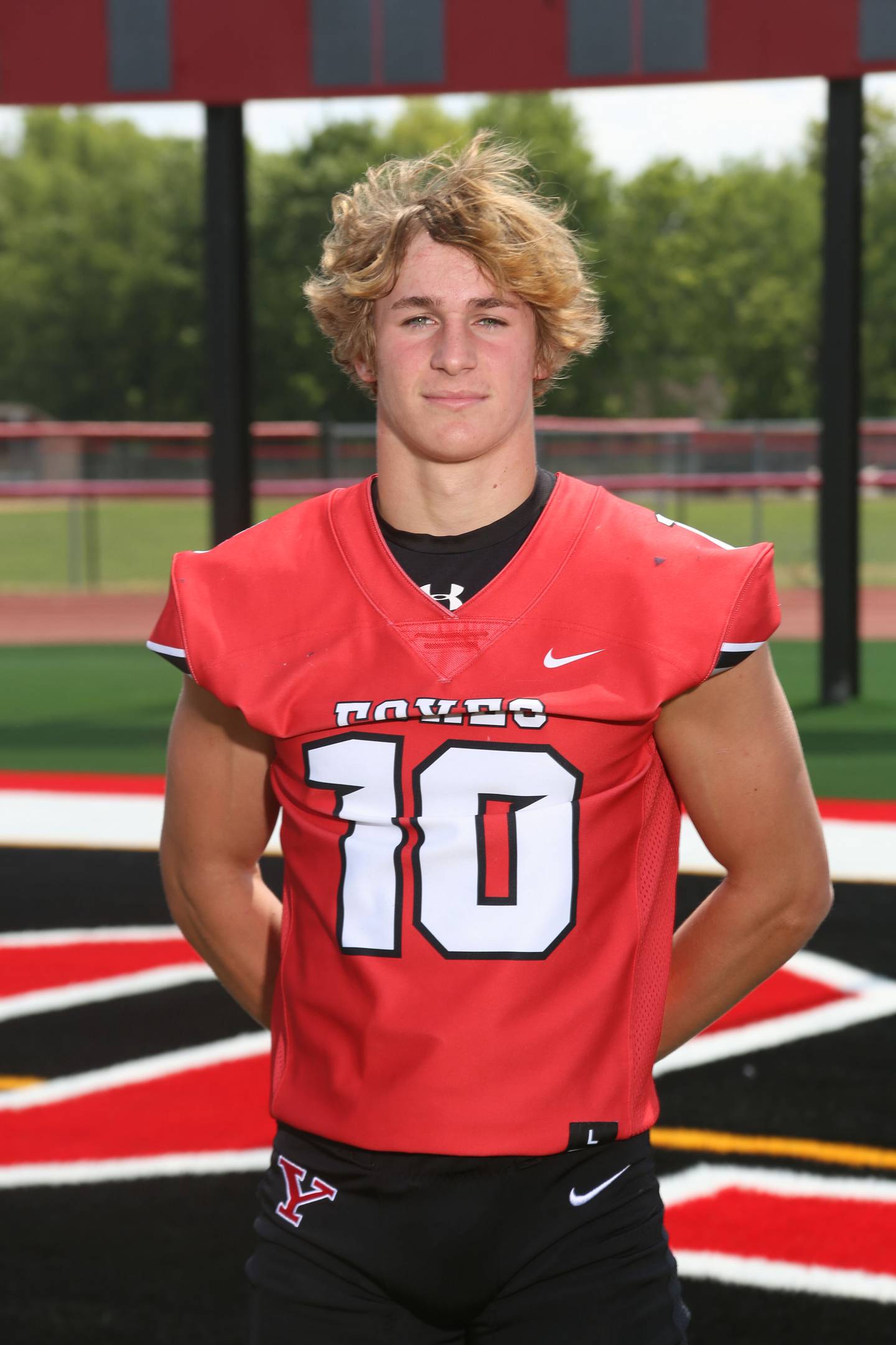 Yorkville junior Luke Zook